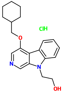 (image for) MC007826 2-[4-(Cyclohexylmethoxy)-9H-pyrido[3,4-b]indol-9-yl]ethan-1-ol hydrochloride
